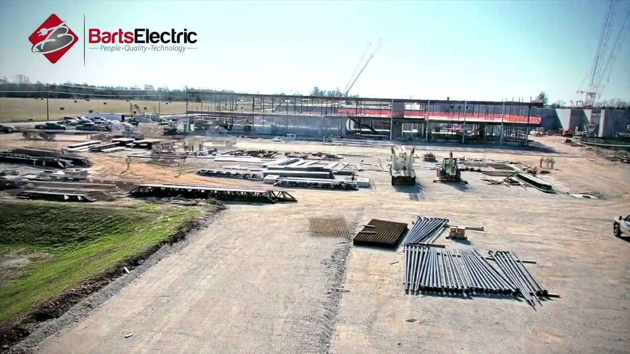 Greene County Detention Center Construction - Bart's Electric Teams are There From Start to Finish