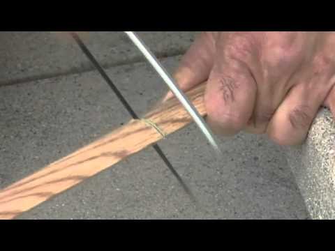 how to attach quarter round