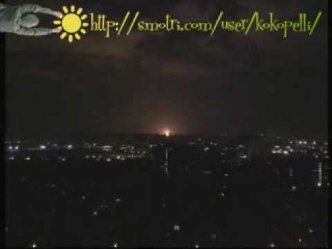 Video gas pipeline Rupture in the southwest of Moscow