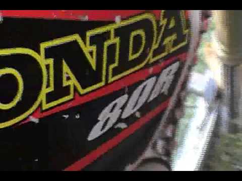 2001 Honda CR80 motorcycle