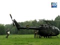 Noodlanding helikopters in Genneper Parken