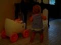 Audrey walking