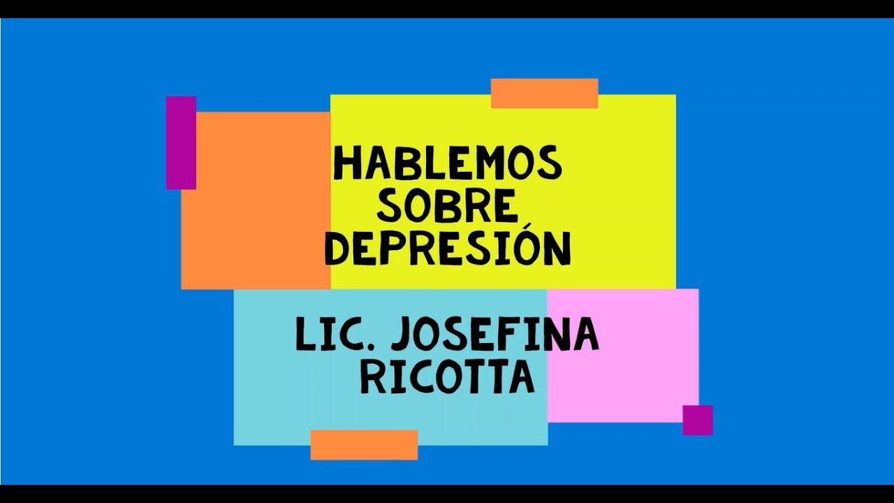 Hablemos sobre depresión - Mindfulness Argentina