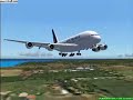 Fs A380 Aproach and landing at Grantley Adams Intl. Barbados Fs A380 Aproach and landing at Grantley Adams Intl. Barbados