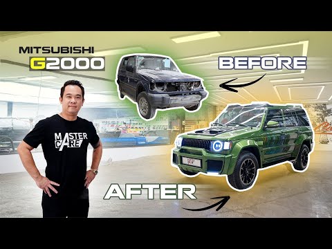 Chiếc Pajero như đồng nát 