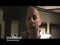 vin diesel, aun cuando trabaja piensa en el pais...vota 5