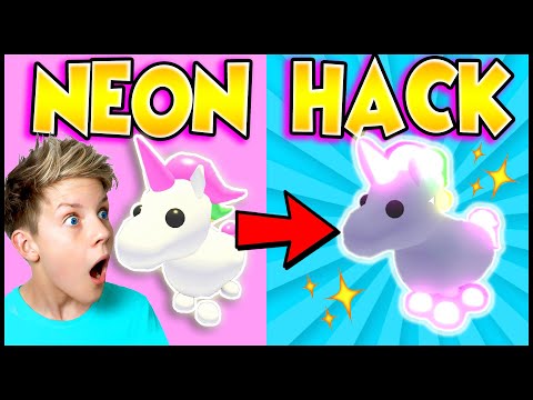 HACK To Get FREE NEON PET in Adopt Me!? Can We Get These Adopt Me Tik Tok Hacks To Work? PREZLEY