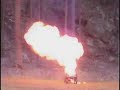 Starting Fluid Explosion