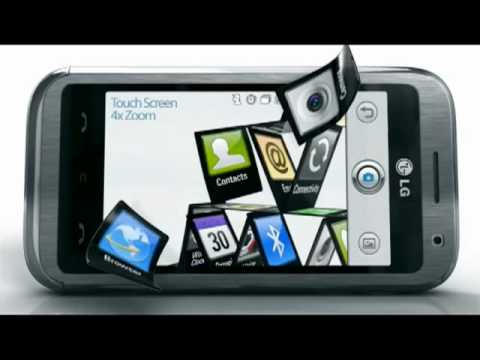 0 Vídeo promocional del LG Arena KM900