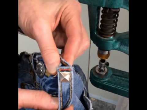 how to fasten pyramid studs