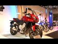 diginfo - (http:/movie.diginfo.tv) Yamaha displayed their FZ1 Fazer at the 2008 Tokyo Motorcycle Show. Designed to have the versatility of four motorcycles in one, a sports bike, a weekday commuter, a tourer and evening cruiser, the FZ1 Fazer is based on the powerful YZF-R1 engine to handle a variety of riding situations. The FZ1 Fazer has a 1000 cc engine similar to the YZF-R1 but with a different compression ratio and modifications to the cam profile and crank inertial mass, improving power and handling. Along with these improvements, the design is balanced to increase rear wheel drive force to improve acceleration. Unlike the FZ1 the Fazer has a wind shield which cuts the wind chill factor experienced while speeding down the road. With the half cowl and sleek design, the FZ1 Fazer is designed for the fashionable rider and was released in Japan in February this year.