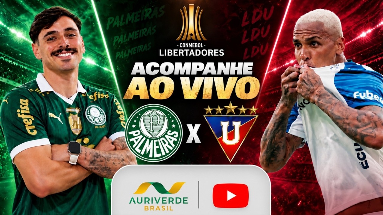 AO VIVO: PALMEIRAS X LDU | LIBERTADORES 2026 | QUARTAS DE FINAL