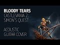 Castlevania 2 - Bloody Tears (4 acoustic guitars, free tabs)