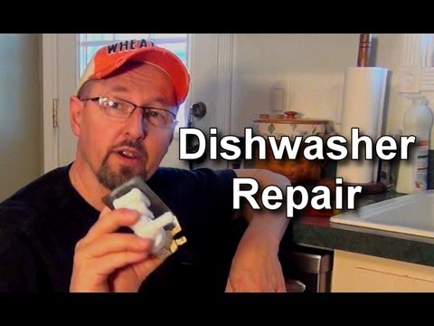 how to get water out of a dishwasher