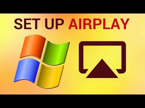 how to airplay from windows