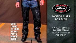 River Road Moto Chaps for Men