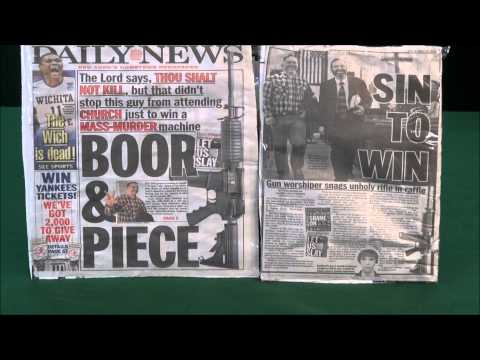 Media vs 2nd Ammendment NY Daily News Is Anti American