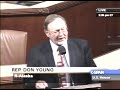Rep. Don Young Addresses Our Infrastructure Needs Rep. Don Young Addresses Our Infrastructure Needs