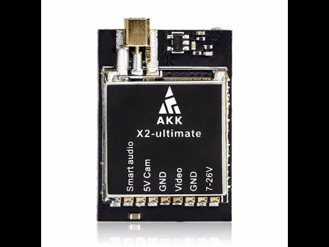 AKK X2 ultimate International 25mW 200mW 600mW 1200mW da Banggood