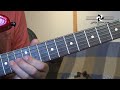 Eric Clapton - Crossroads 1st Solo (Songs Guitar Lesson CS-001) How to play