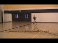Basketball Shooting on the Line Drill