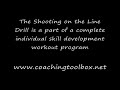 Basketball Shooting on the Line Drill