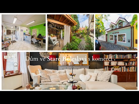 Video Prodej rodinného 2+1 s obchodním prostorem 35 m2, Brandýs nad Labem-Stará Boleslav