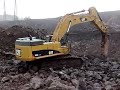 cat 365 c lme big cat with npk rock hammer in quarry
