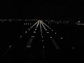 Landing at Schiphol Airport Amsterdam from Cockpit B747