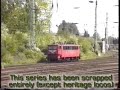 Old East German Electric Locomotives 142 + 155 Holzroller DR