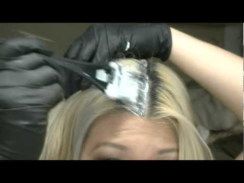 how to dye own roots