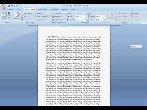 how to change orientation of one page in word