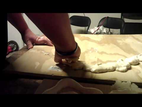 how to remove expanding foam