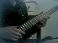 tapping guitar