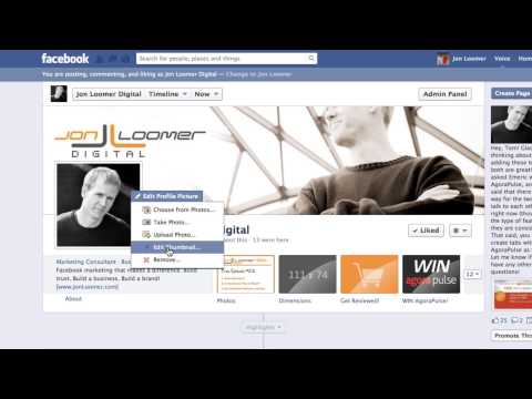 how to fit whole picture into facebook profile