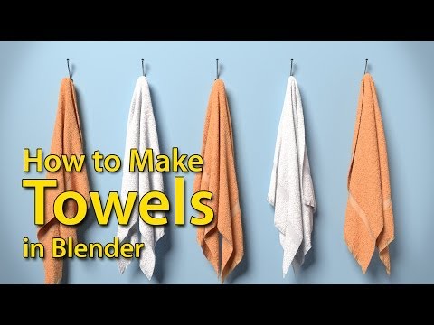 how to - Discover how to use the cloth simulator and hair particles to create fluffy towels. Get the blend file: http://www.blenderguru.com/videos/how-to-make-towels/