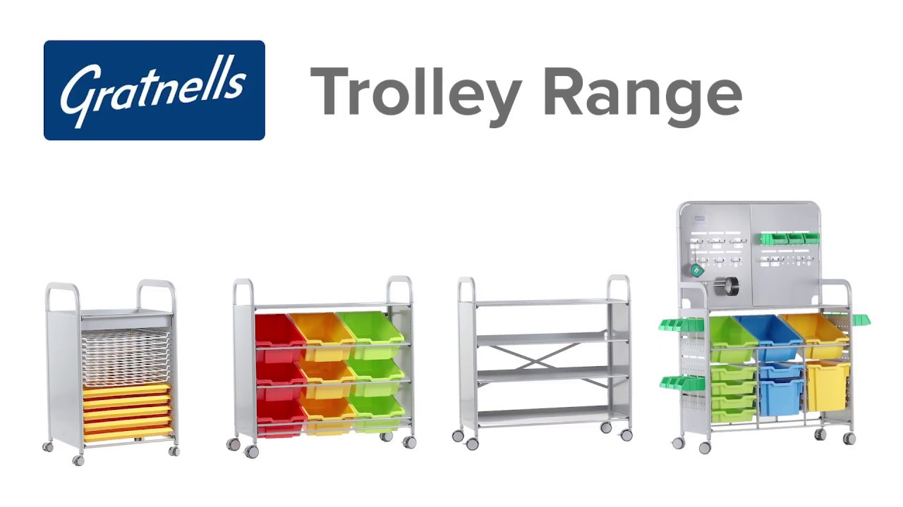 Introducing Gratnell Storage Trolleys