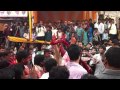 Potharaju feat at Lal Darwaza Bonalu