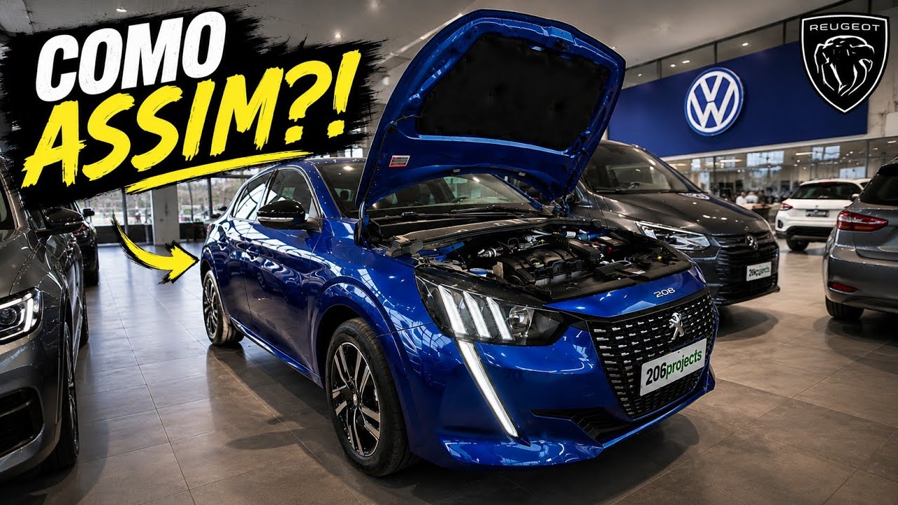 Fui olhar um PEUGEOT na VOLKS!!