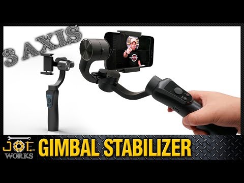 Gimbal Estabilizador para Celular JCRobot S5 Handheld bluetooth.