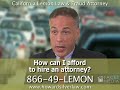 The Law Offices of Howard D. Silverhttp://www.howardsilverlaw.com/ People buying and leasing new and gently used vehicles in California are legally protected against 
