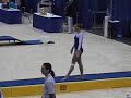 Emily Tumbling Nationals 2007