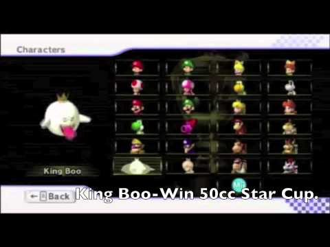 how to unlock everything on mario kart wii