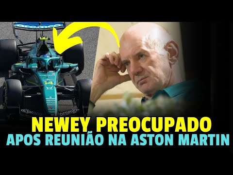 CLIMÃO NA ASTON MARTIN | NEWEY É FLAGRADO EM REUNIÃO TENSA COM STROLL | FORMULA 1