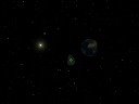 Asteroid 2008 TC3 on Celestia