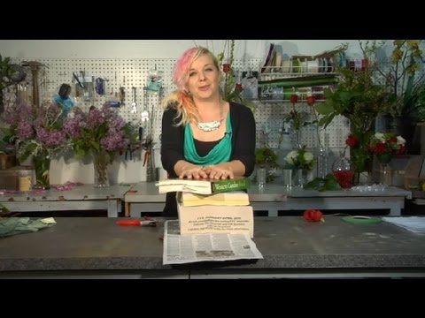 how to properly press flowers