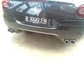 Cai Cai's Ferrari 599 with Tubi exhaust