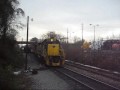 reading and northern sd40 2s shift and kick cars