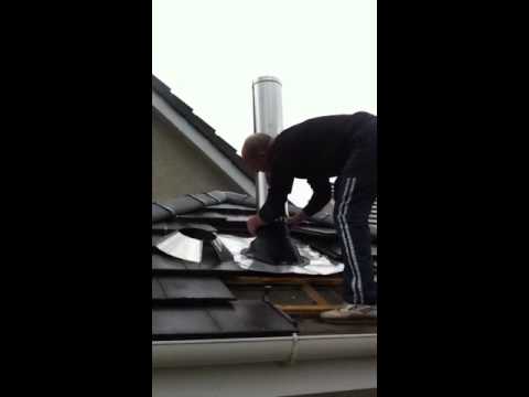 how to fit twin wall flue