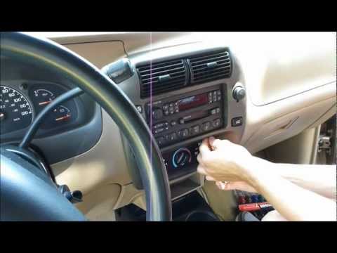 How to change the radio in a Mazda B3000 and Ford Ranger